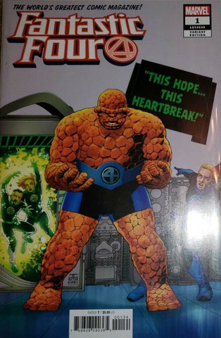 Fantastic Four #1 (LGY #646) - Marvel Comics - 2018 - Rare Variant