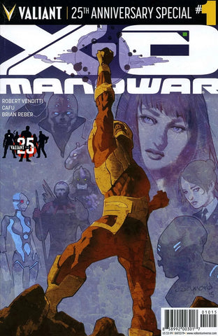 X-O Manowar: 25th Anniversary Special #1 - Valiant Comics - 2015