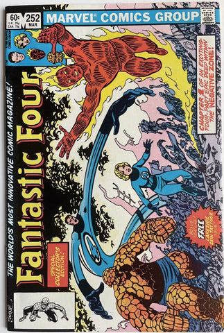 Fantastic Four #252 - Marvel Comics - 1983 - Includes Tattooz