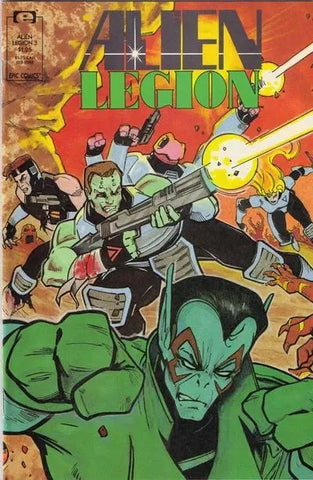 Alien Legion #3 - Marvel/Epic Comics - 1987