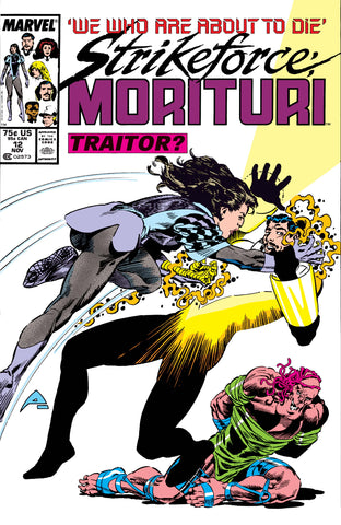 Strikeforce: Morituri #12 - Marvel Comics - 1987