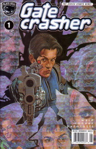 Gate Crasher #1 - Black Bull - 2000 - Holofoil Cover