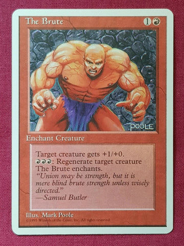 "The Brute" x4 - Magic The Gathering Card - 4th Edition - 4-Card Playset