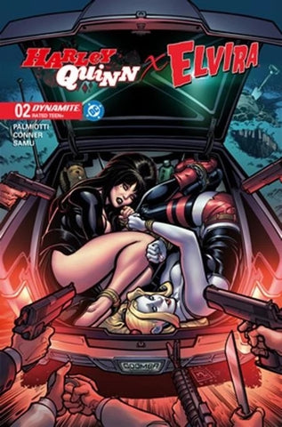 Harley Quinn X Elvira #2 - Dynamite - 2025 - Hardin Variant