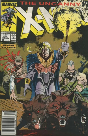 Uncanny X-Men #252 - Marvel Comics - 1989