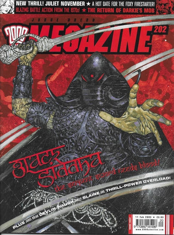 Judge Dredd Megazine #202 - 2000AD - 2003