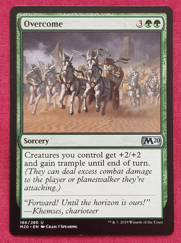 "Overcome" - Magic The Gathering Card - M20