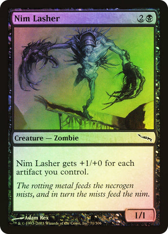 "Nim Lasher" FOIL - Magic The Gathering Card - Mirrodin