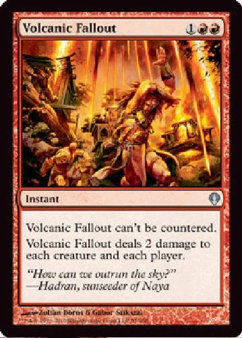 "Volcanic Fallout" - Magic The Gathering - Archenemy