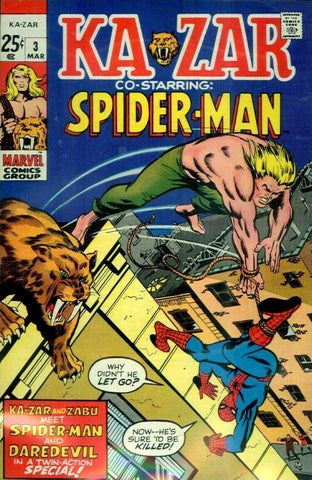 Ka-Zar #3 - Marvel Comics - 1971