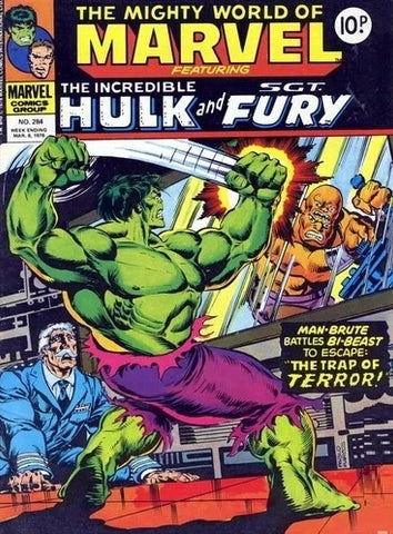 Mighty World of Marvel #284 - Marvel Comics / British - 1978