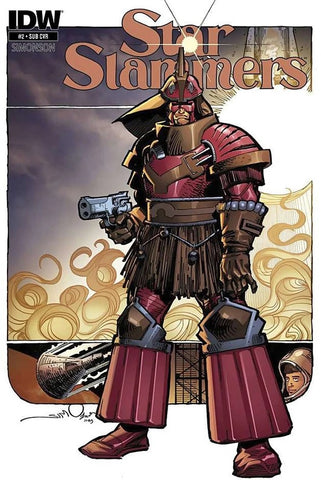 Star Slammers #2 - IDW - 2014 - Sub Cvr