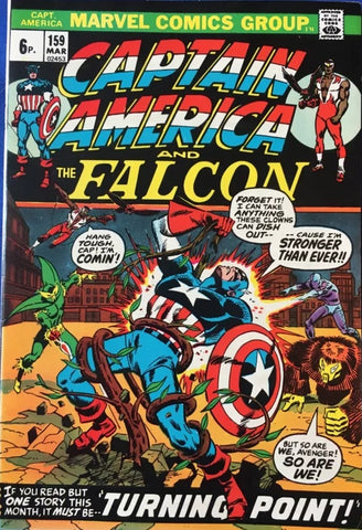 Captain America #159 - Marvel Comics - 1973