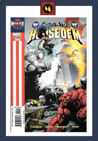 Fantastic Four: House of M #1 - Marvel Comics - 2005 - Variant