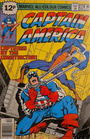 Captain America #228 - Marvel Comics - 1978