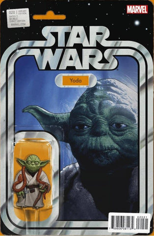 Star Wars #020 - Marvel Comics - 2016 - Yoda Action Figure Variant