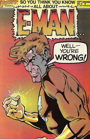 E-Man #6 - First Comics - 1983