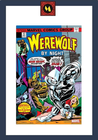Werewolf By Night Facsimile #32 - Marvel - 2021 - 1st Moon Knight Replica