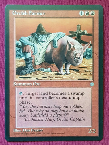"Orcish Farmer" x4 - Magic The Gathering Card - Ice Age - 4-Card Playset