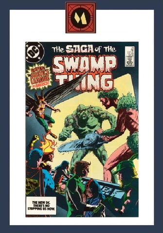 Saga  Of The Swamp Thing #24 - DC Comics - 1984
