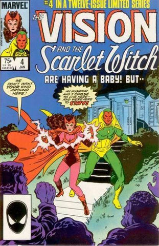Vision and the Scarlet Witch #4 - Marvel Comics - 1985