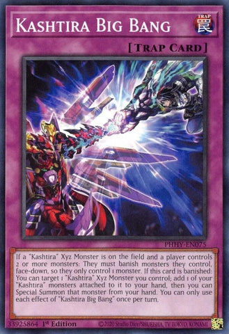 "Kashtira Big Bang" PHHY-EN075 - Yu-Gi-Oh! - 3x Cards - Photon Hypernova