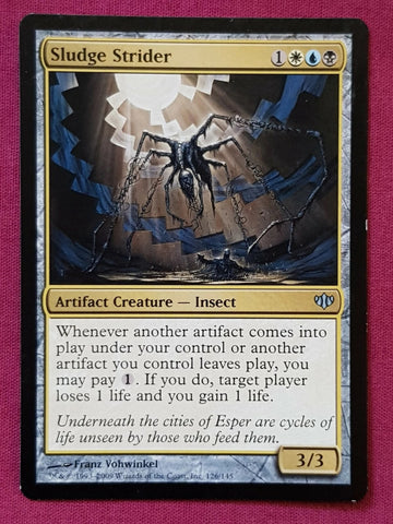 "Sludge Strider" x4 - Magic The Gathering Card - Conflux - 4-Card Playset