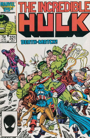 Incredible Hulk #321 - Marvel Comics - 1986