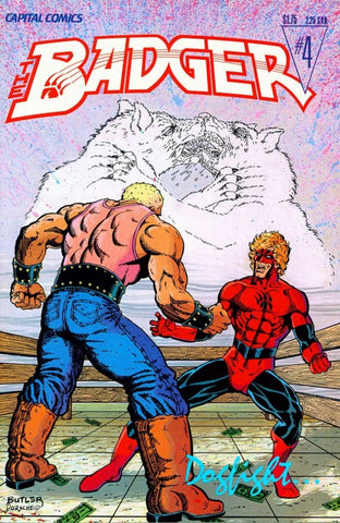 Badger #4 - Capital Comics - 1984