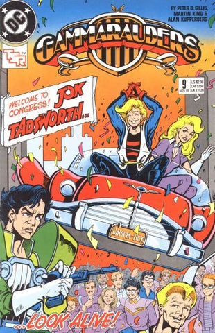 Gammarauders #9 - DC Comics - 1989