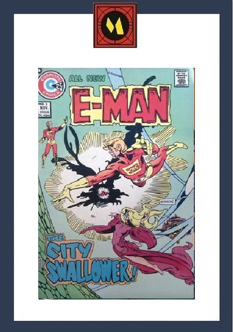 E-Man #5 - Charlton Comics - 1974