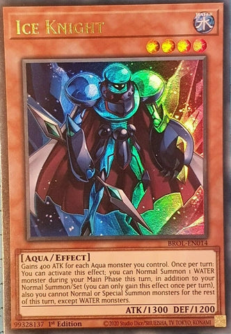 "Ice Knight" BROL-EN014 - Yu-Gi-Oh! - Brothers Of Legend