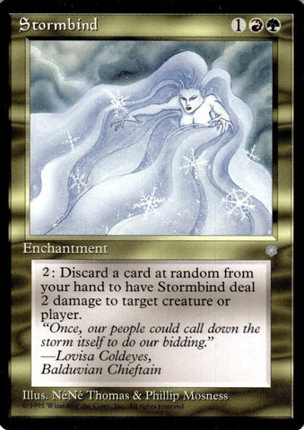 "Stormbind" - Magic The Gathering Card - Ice Age