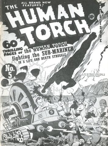 Flashback 02: Human Torch #5 - Marvel Comics - 1971