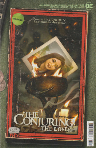 The Conjuring: The Lover #1 - DC Comics - 2021 - VHS Variant Cover