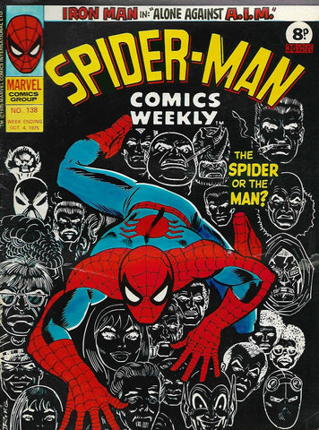 Spider-Man Comics Weekly #138 - Marvel Comics / British - 1975