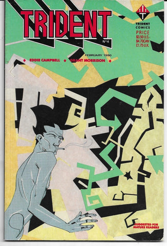 Trident #4 - Trident Comics - 1990