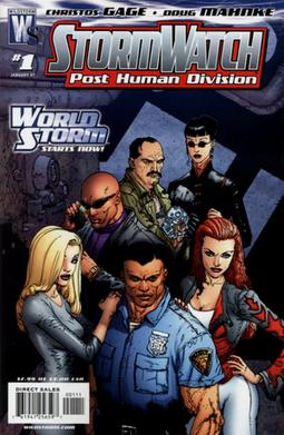 Stormwatch: Post Human Division #1 #2 #3 - Wildstorm - 2007