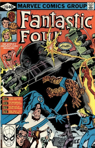 Fantastic Four #219 - Marvel Comics - 1980