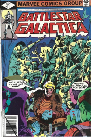 Battlestar Galactica #11 - Marvel Comics - 1979