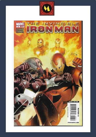 Invincible Iron Man #6 - Marvel Comics - 2008