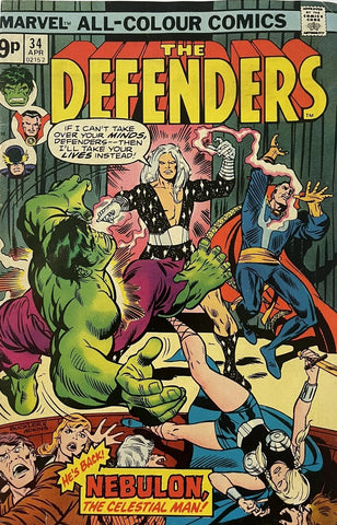 The Defenders #34 - Marvel Comics - 1976