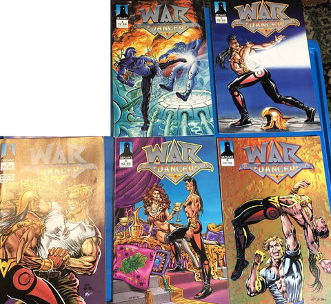 War Dancer #2 - #6 (LOT of 5x Comics) - Defiant Comics - 1994