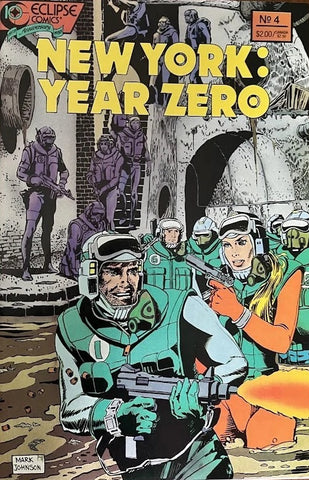 New York: Year Zero #4 - Eclipse Comics - 1988