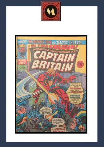 Captain Britain #3 - Marvel Comics / British - 1976