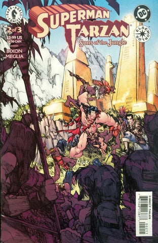 Superman/Tarzan: Sons of the Jungle #2 - DC Comics / Dark Horse - 2001