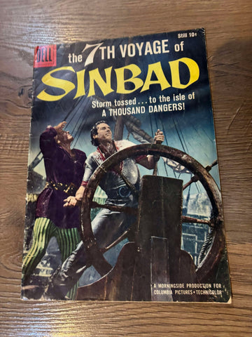 The 7th Voyage of Sinbad #944 - Dell Publications -1958