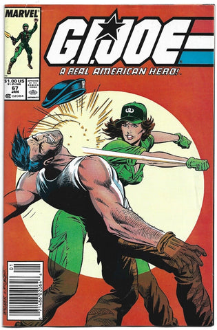 G.I. Joe #67 - Marvel Comics - 1988