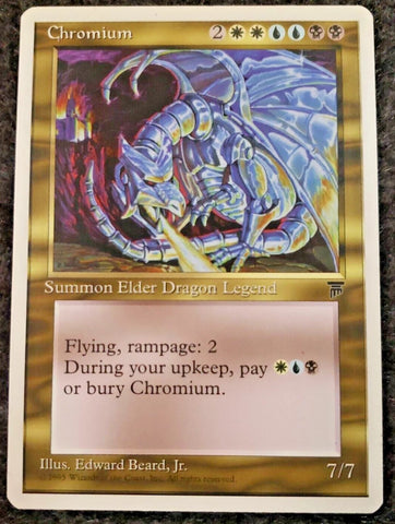"Chromium" - Magic The Gathering Card - Chronicles