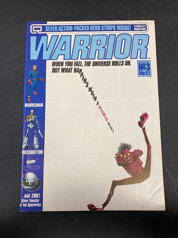 Warrior #3 - Quality Magazines - 1982